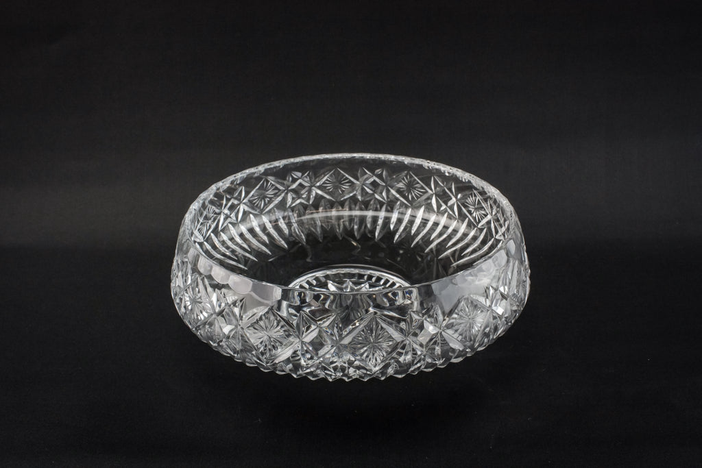 Retro glass bowl