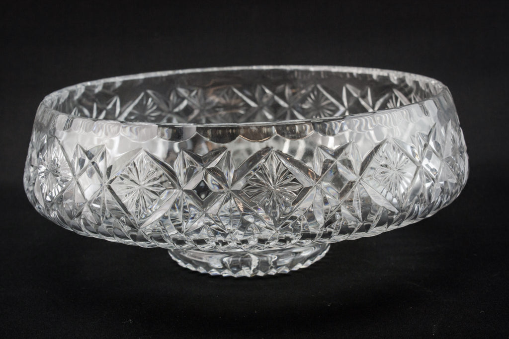 Retro glass bowl