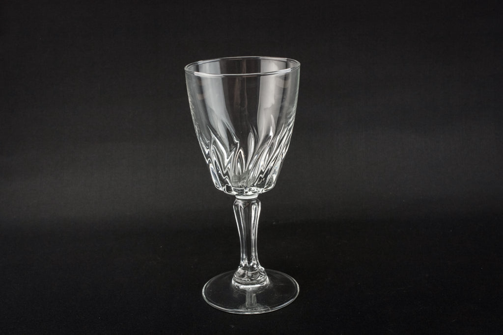 6 crystal port glasses