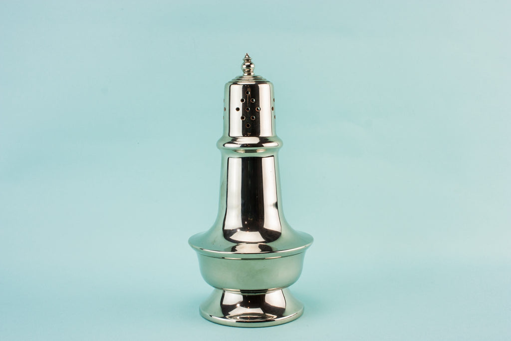 Silver plated sugar caster