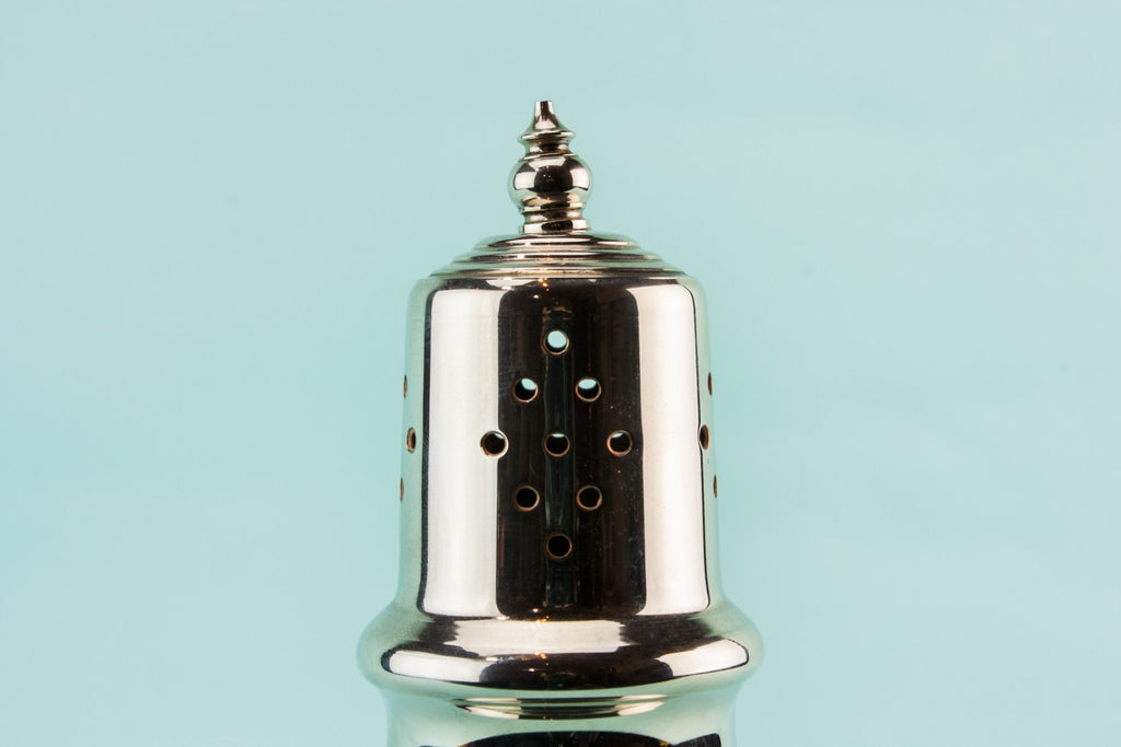 Silver plated sugar caster
