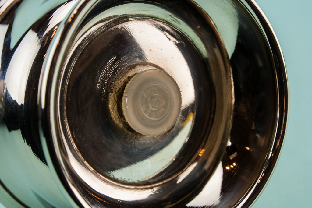 Silver plated sugar caster