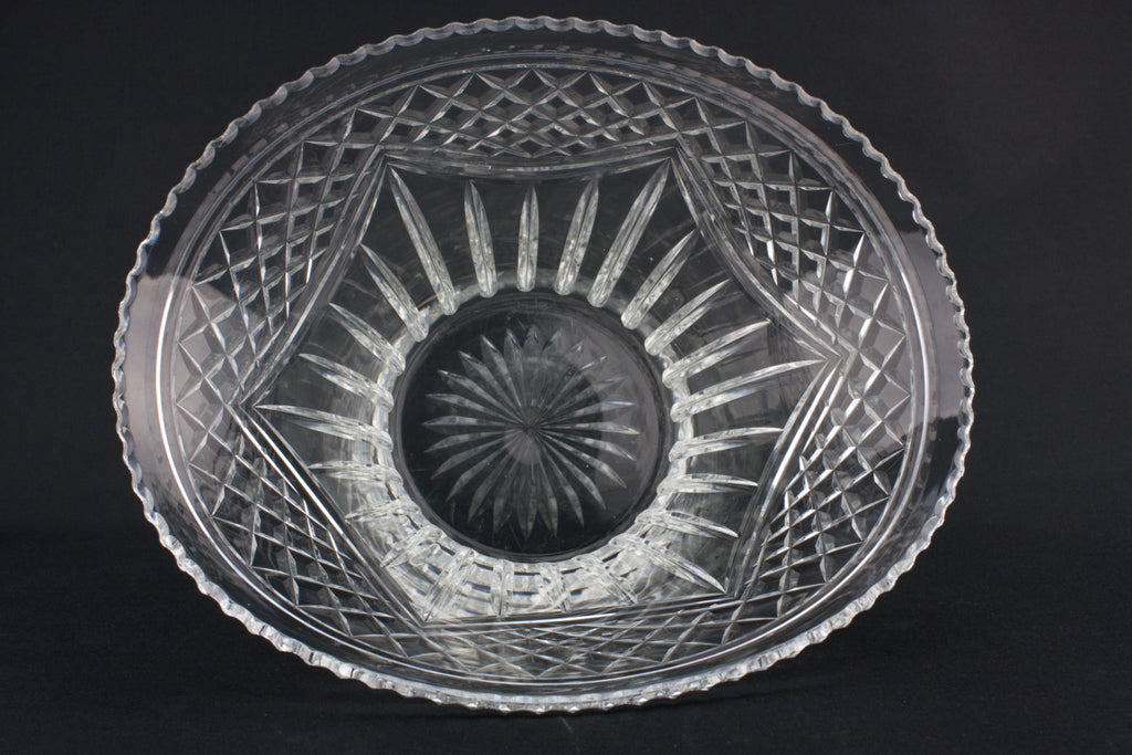 Retro glass bowl
