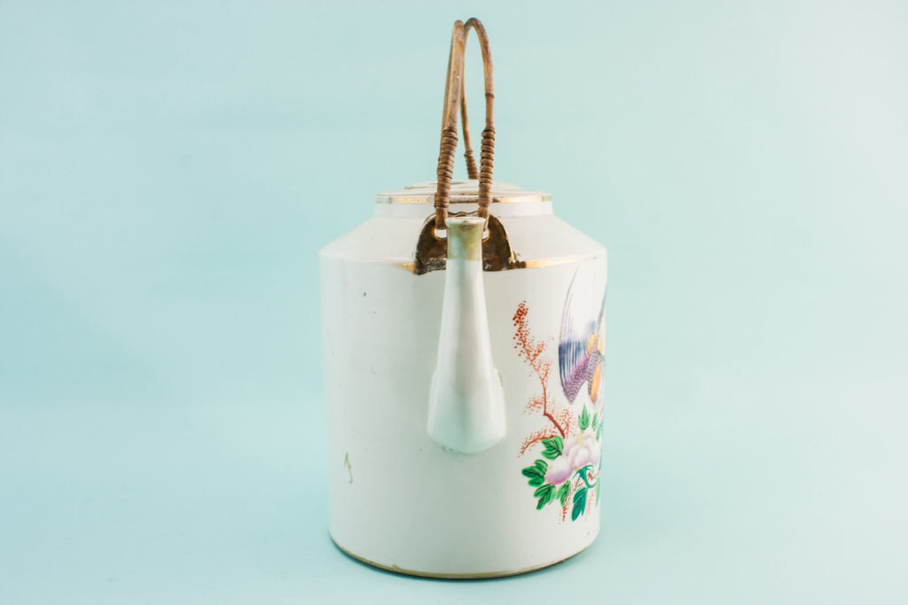 Retro porcelain teapot