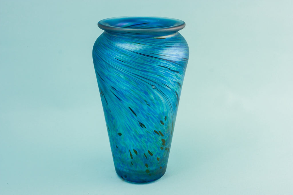 Modernist glass vase