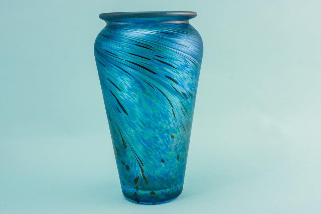 Modernist glass vase