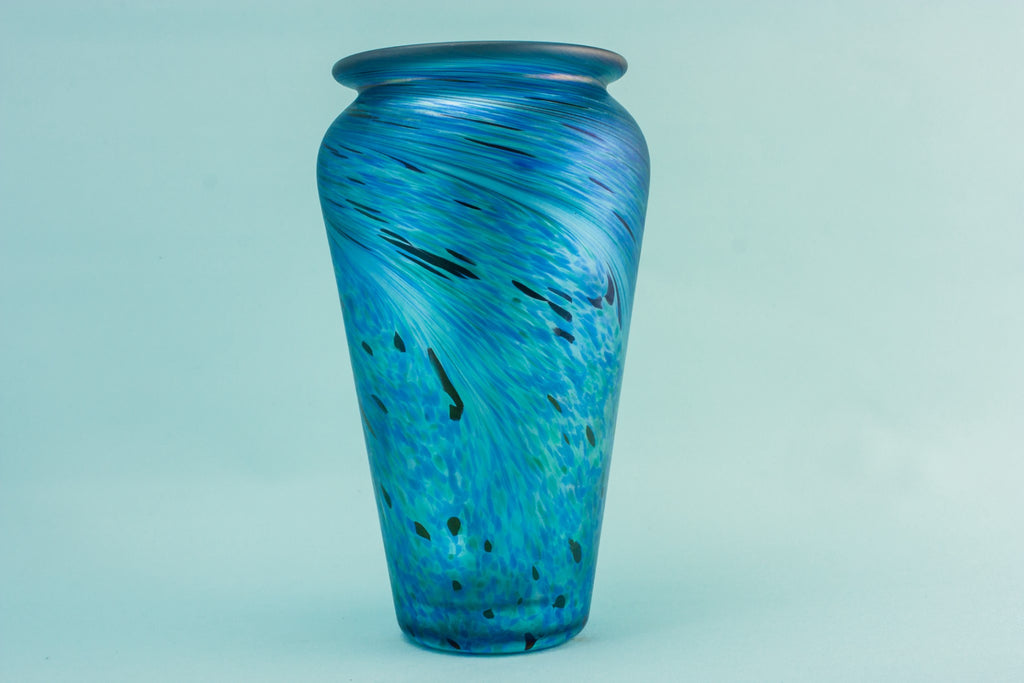 Modernist glass vase