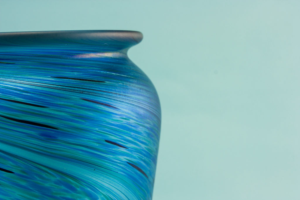 Modernist glass vase