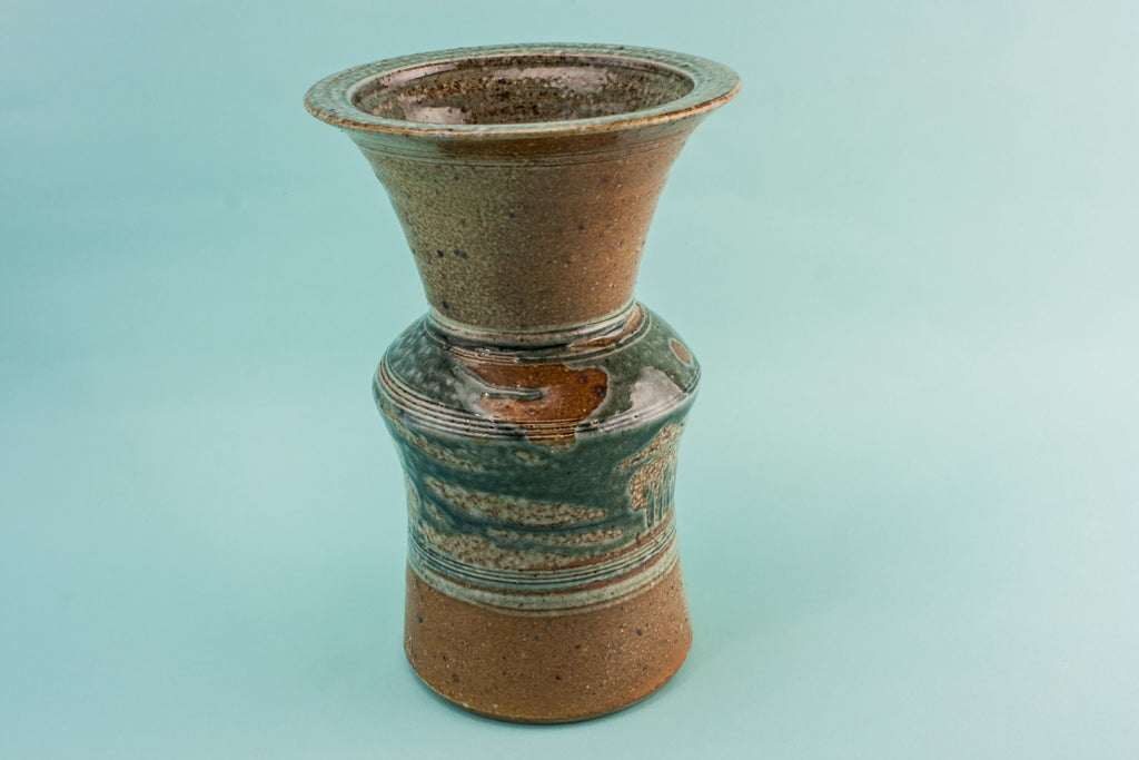 Art studio pottery vase