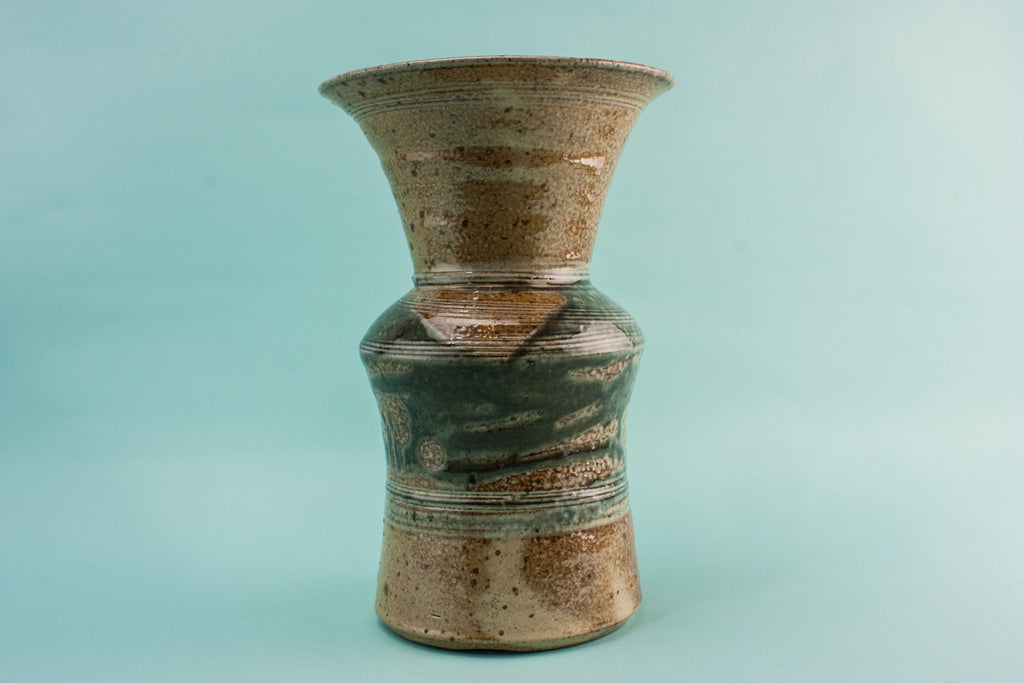Art studio pottery vase