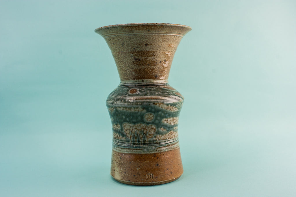 Art studio pottery vase