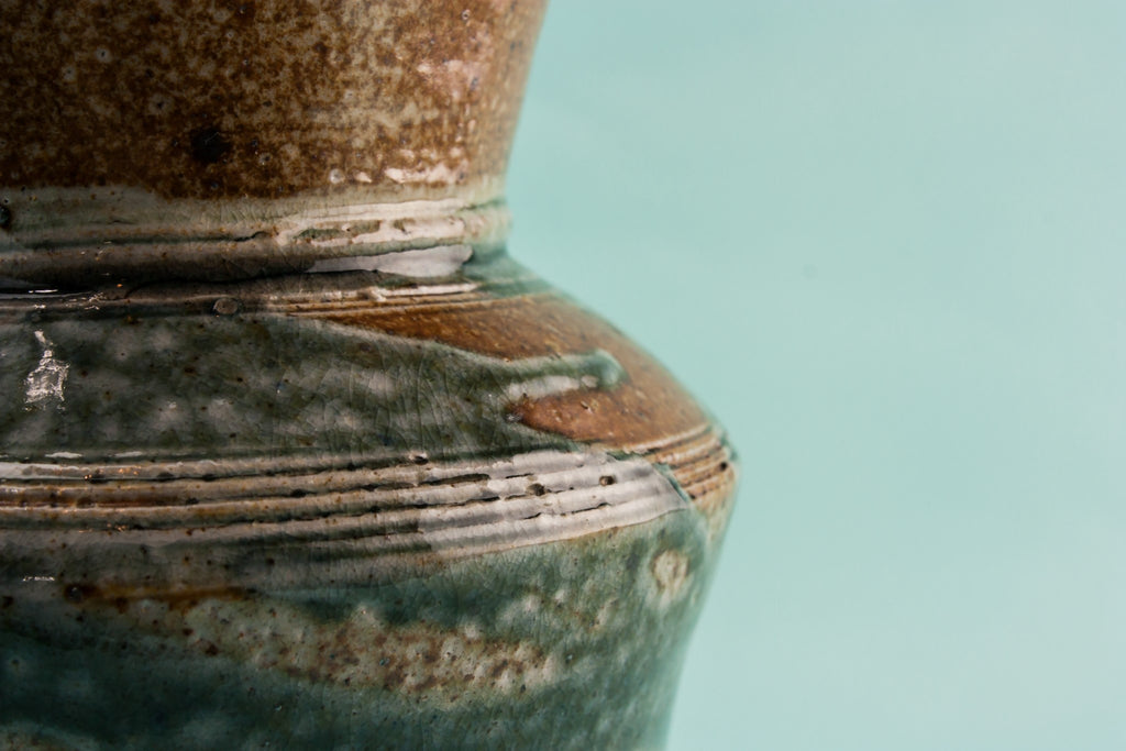 Art studio pottery vase