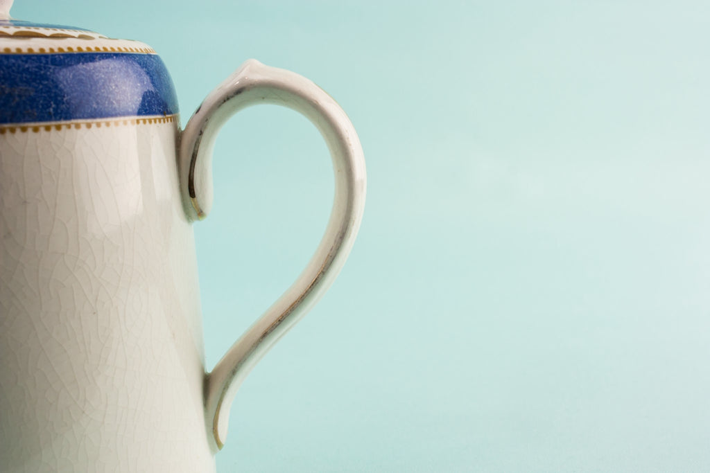 Art Deco pottery coffee pot
