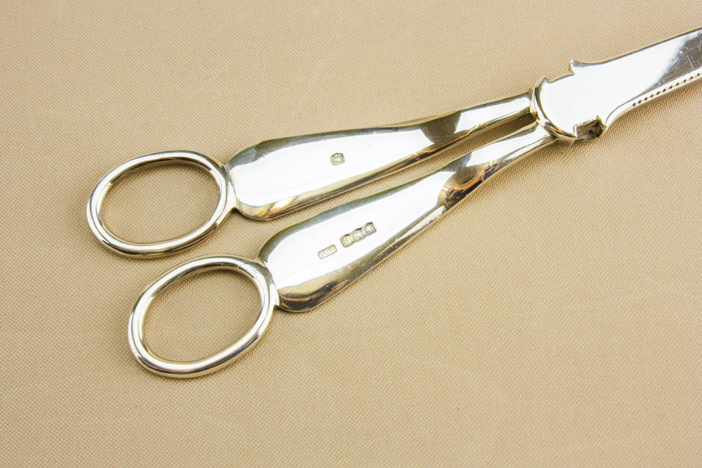 Sterling silver dessert set