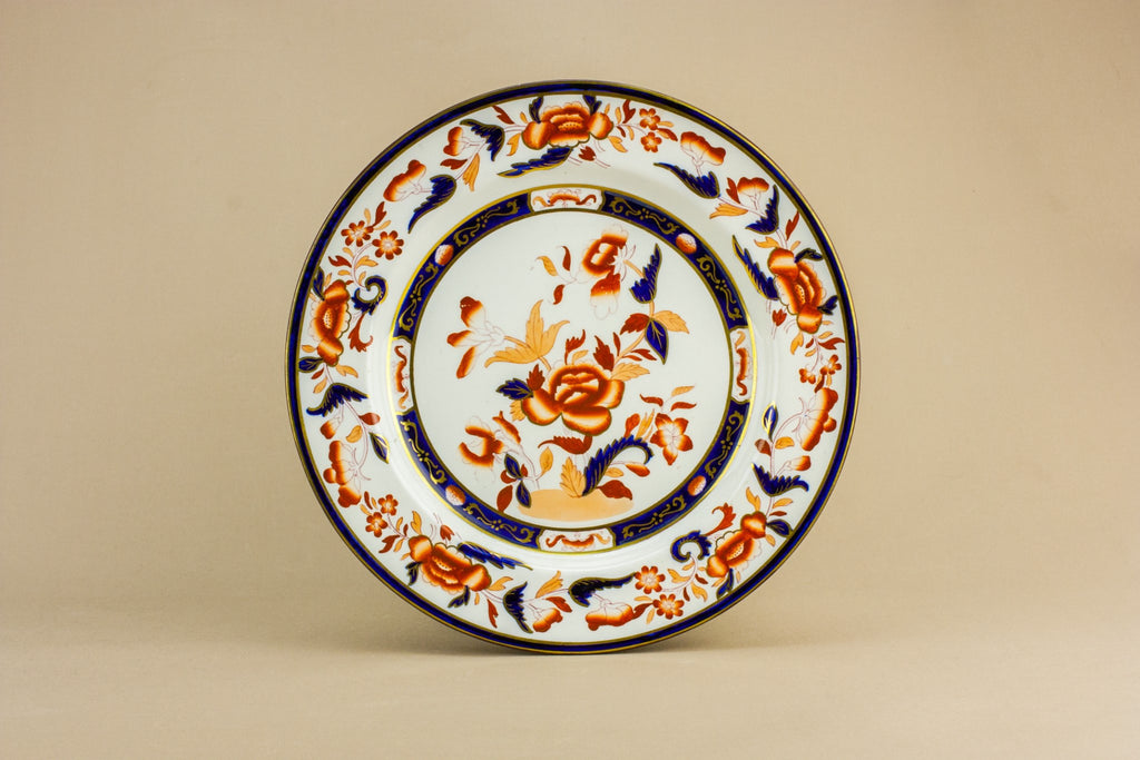 Floral serving dish
