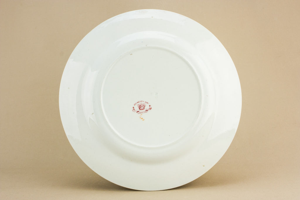 Floral serving dish
