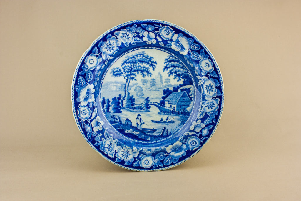 Victorian pottery serving dish