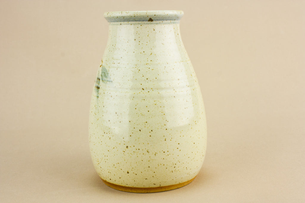 Grey pottery vase