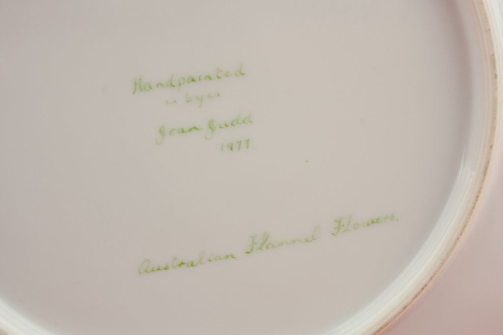 Retro bone china serving dish