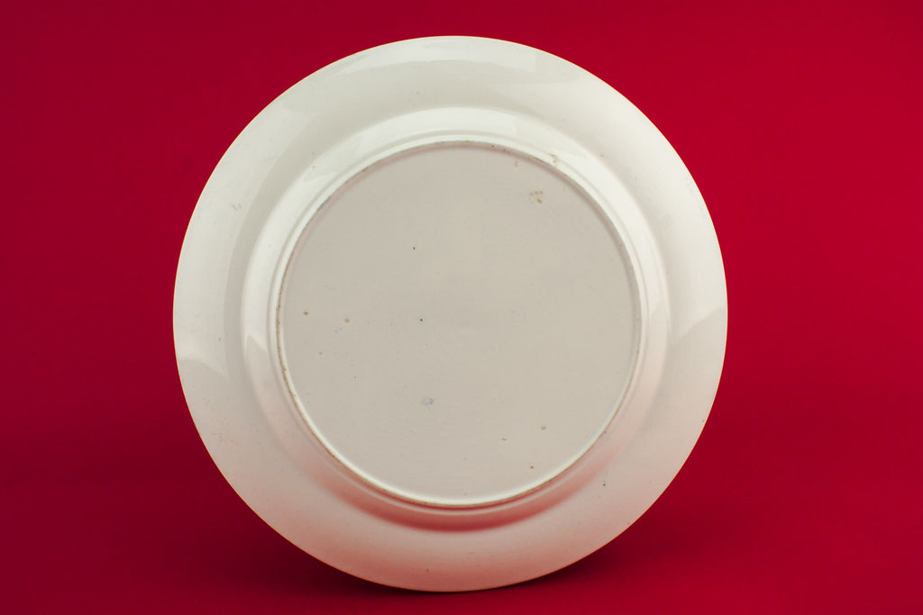 Blue and white serving dish