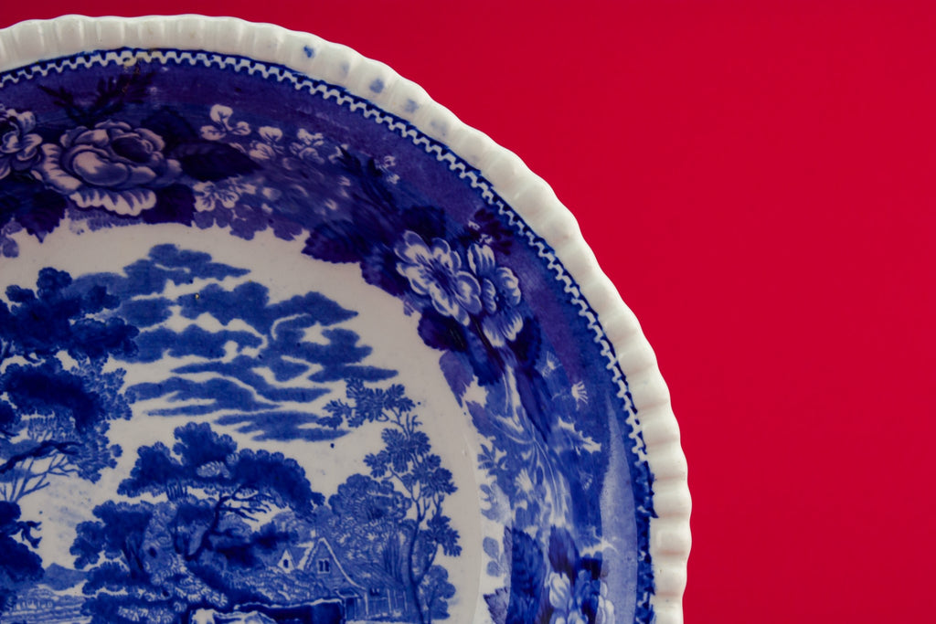 Cattle Scenery serving bowl