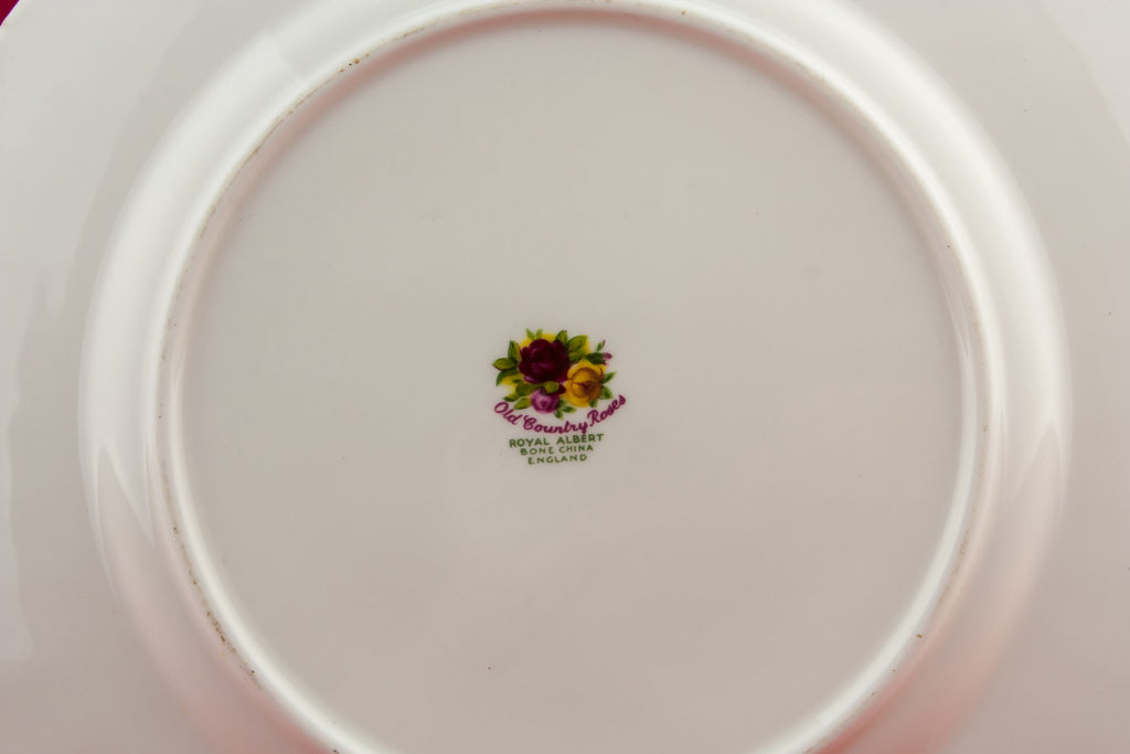 6 retro medium plates
