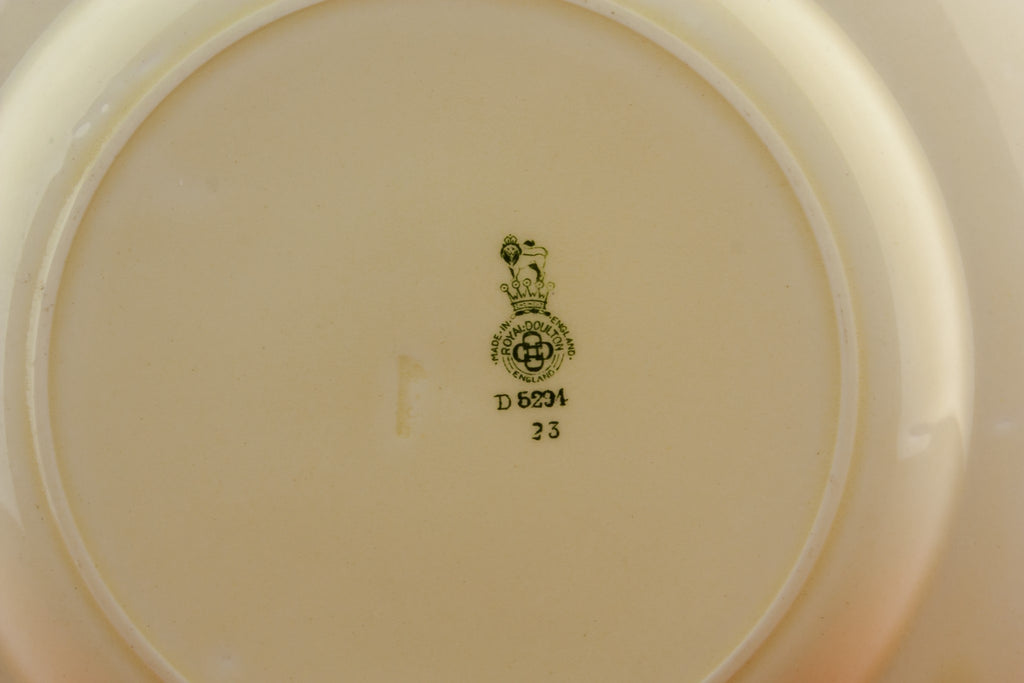 Art Deco pottery serving dish