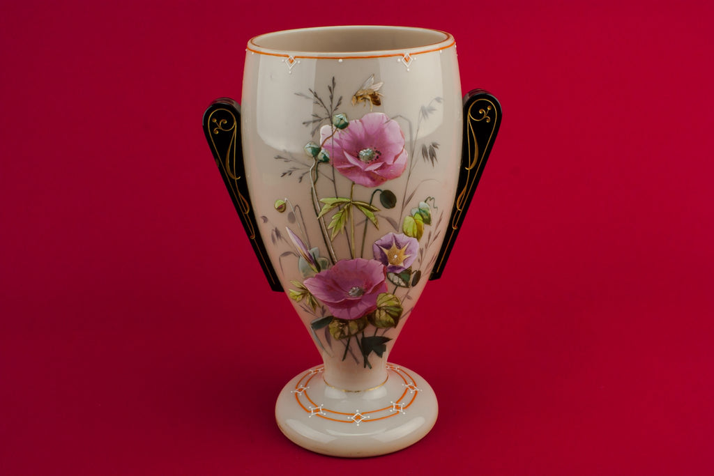 Glass Aesthetic Movement vase