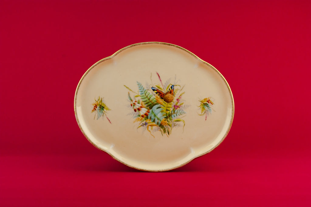 Porcelain serving tray