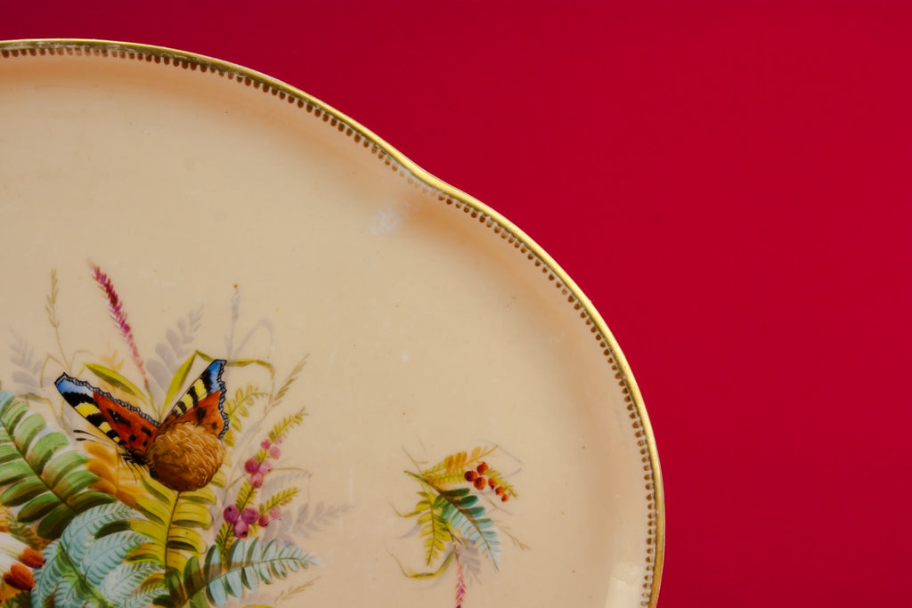 Porcelain serving tray