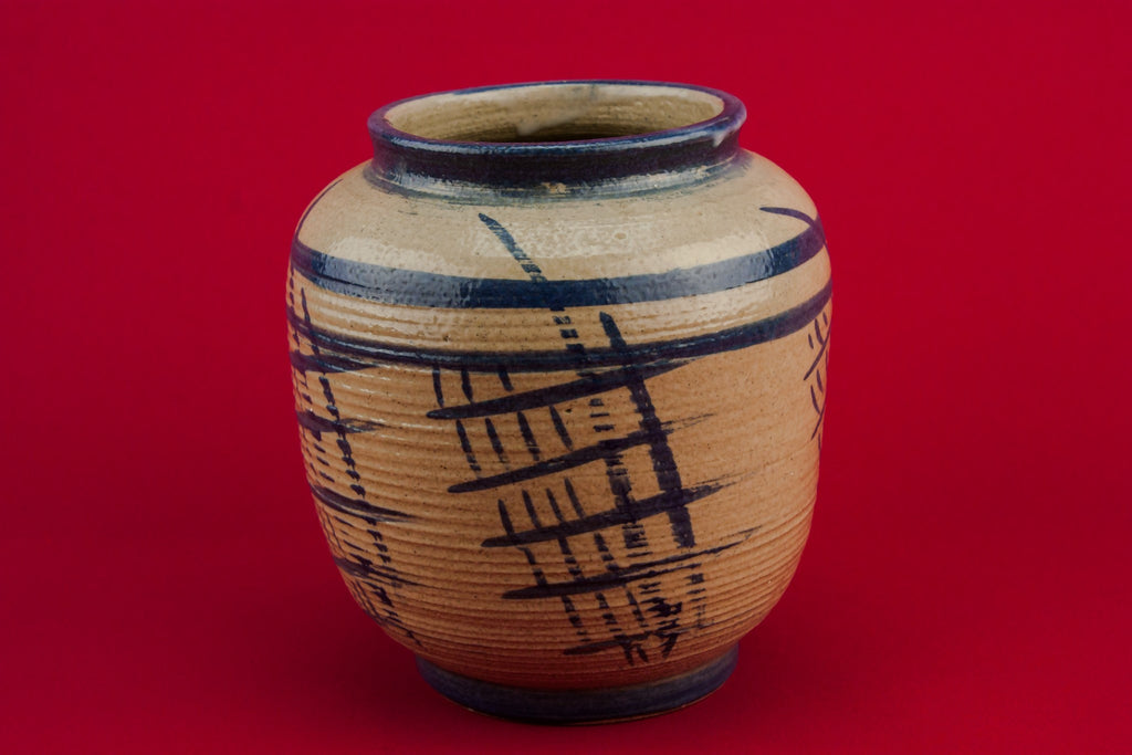 Modernist pottery vase