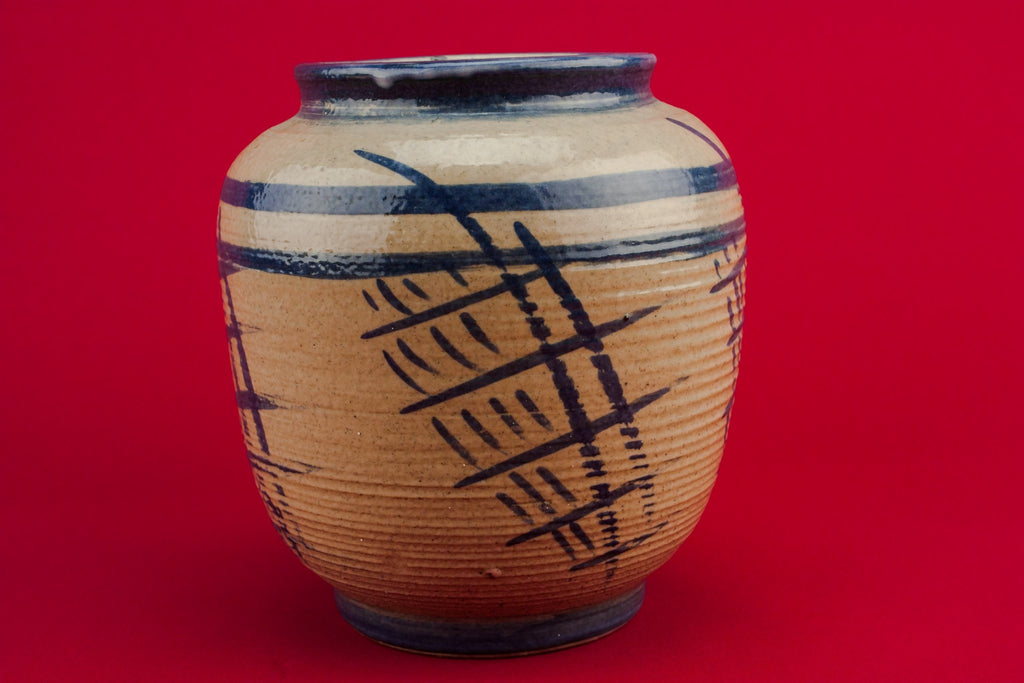 Modernist pottery vase