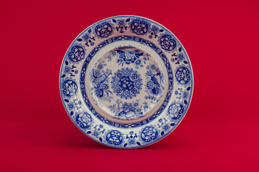 Spode blue serving bowl