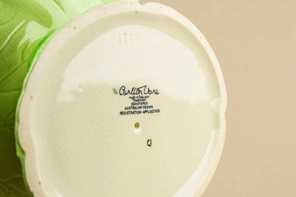 Lily shaped Carlton bowl