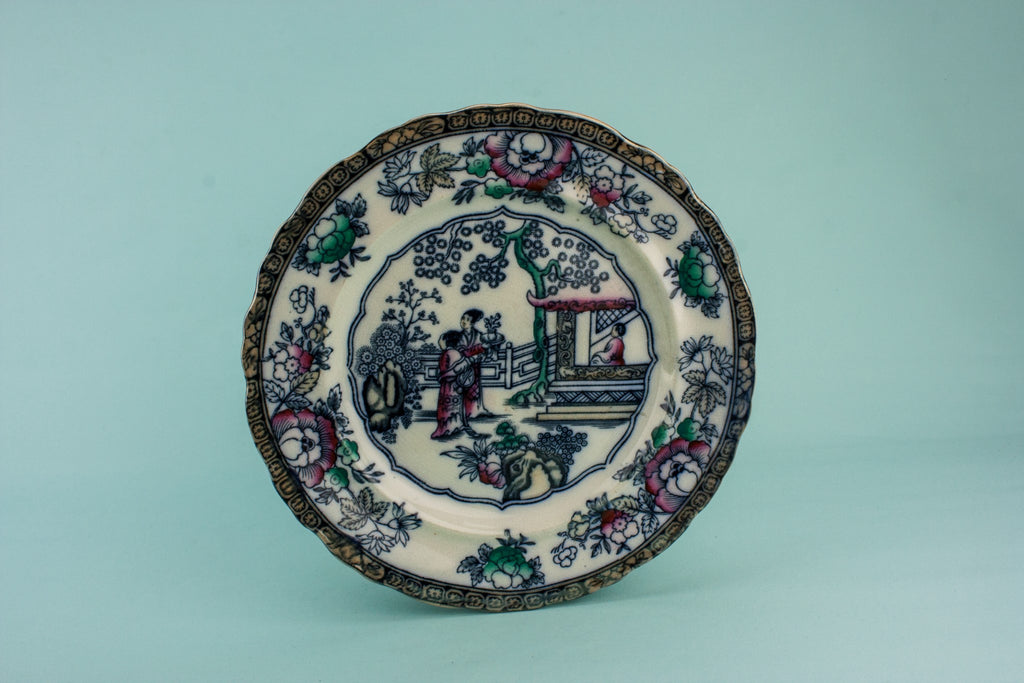 Colourful serving dish