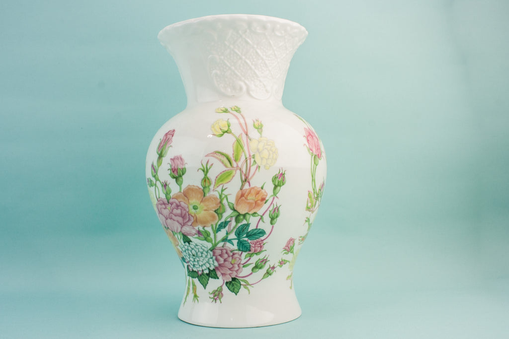 Coalport bone china vase