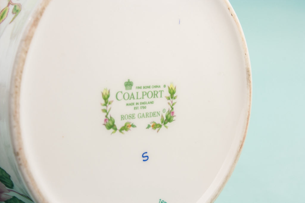 Coalport bone china vase