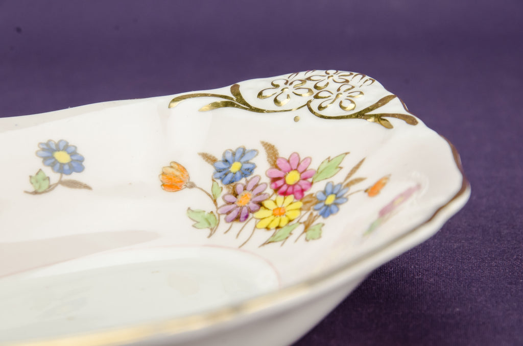 Bone china serving bowl