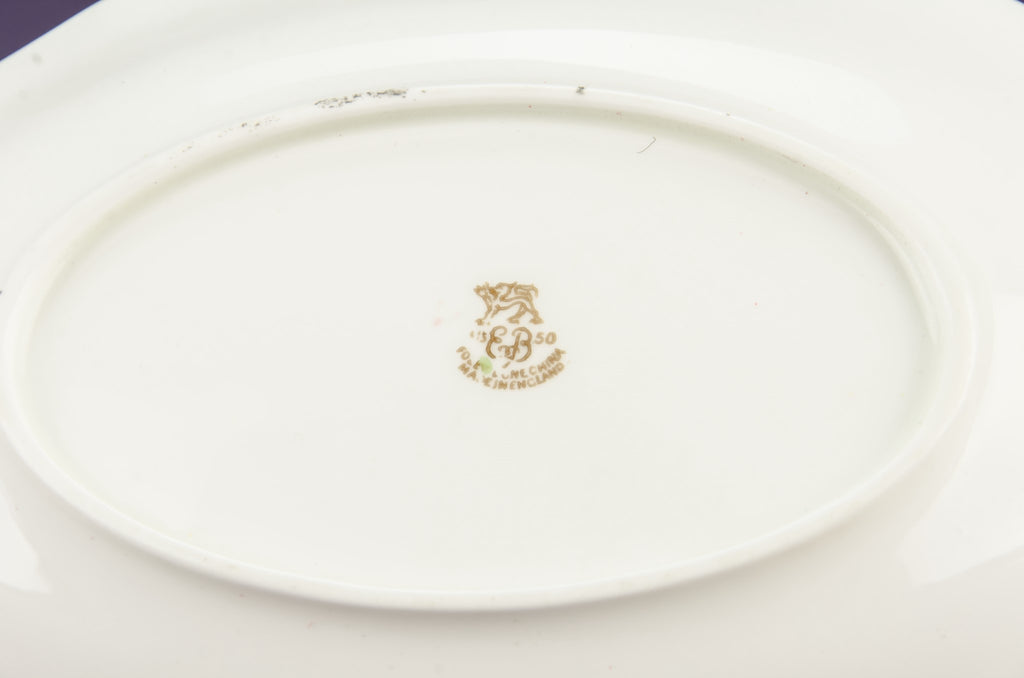 Bone china serving bowl