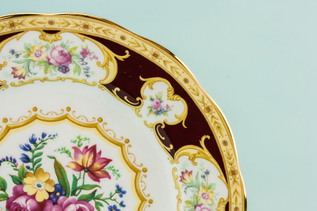 Retro bone china serving dish