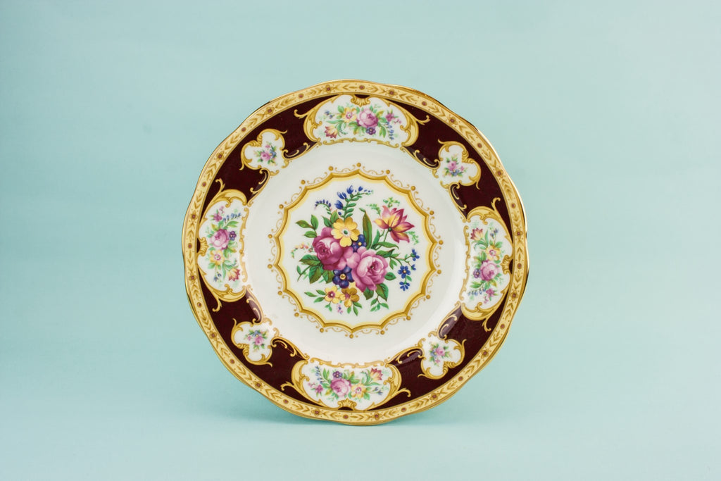 Retro bone china serving dish