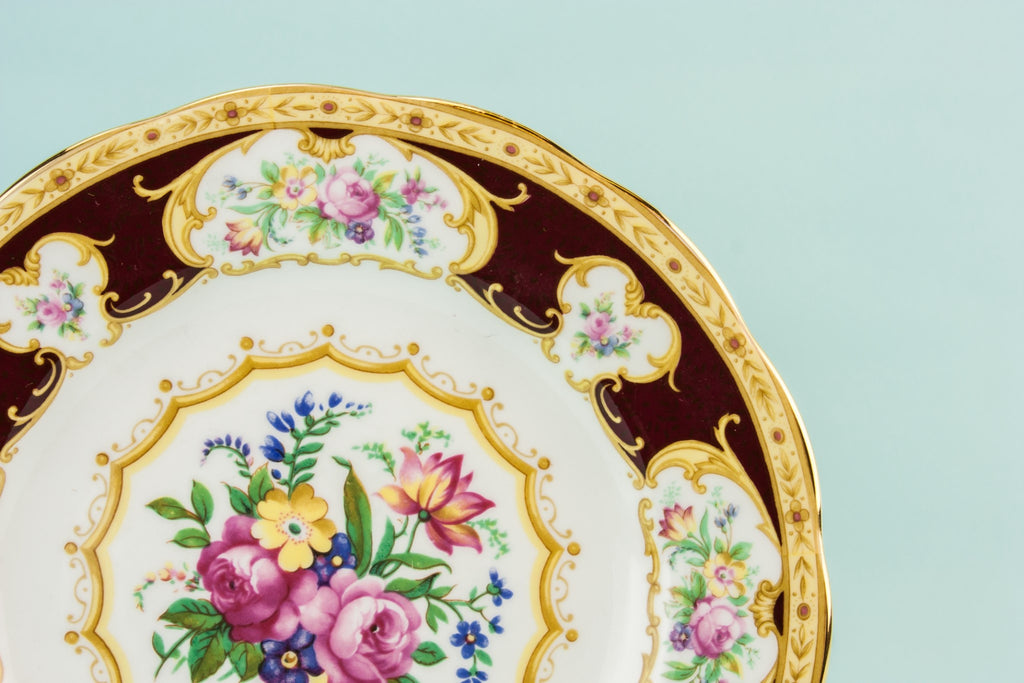 Retro bone china serving dish