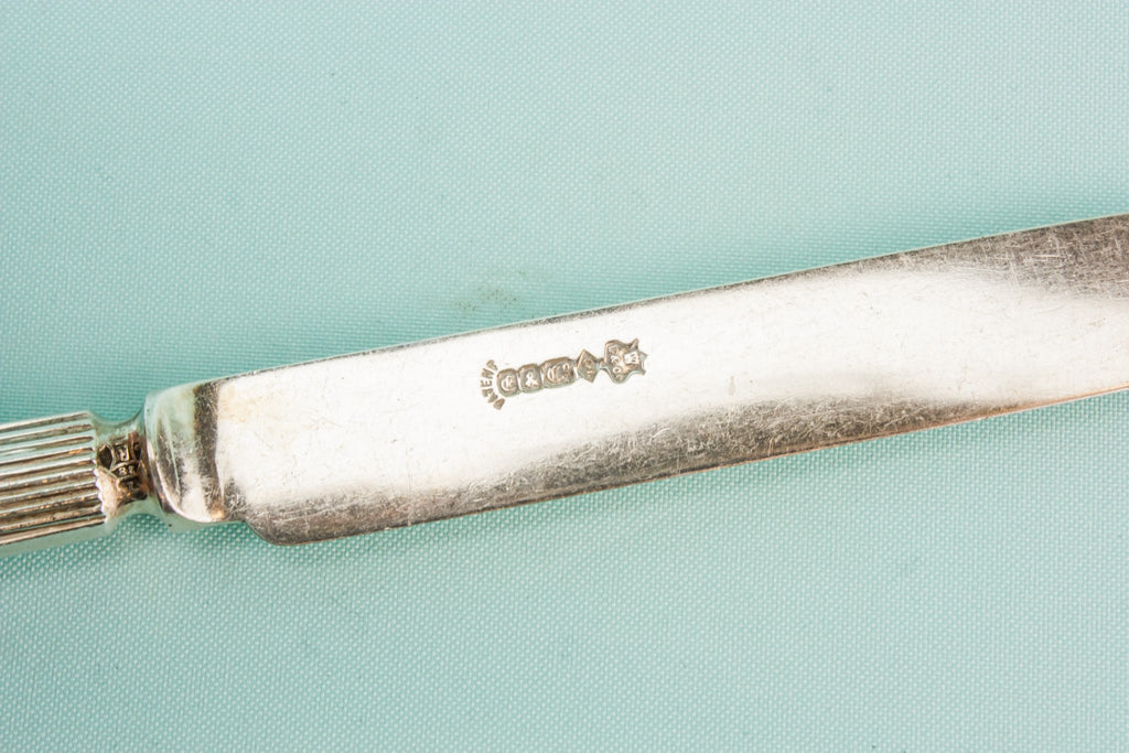 6 Elkington dinner knives