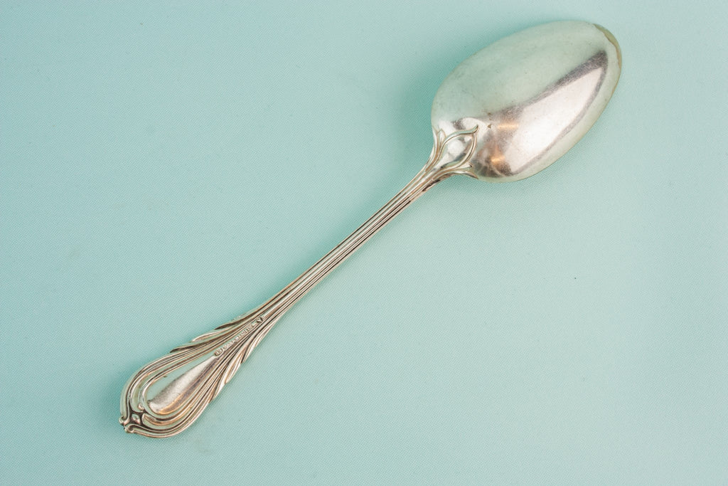 Art Nouveau serving spoon
