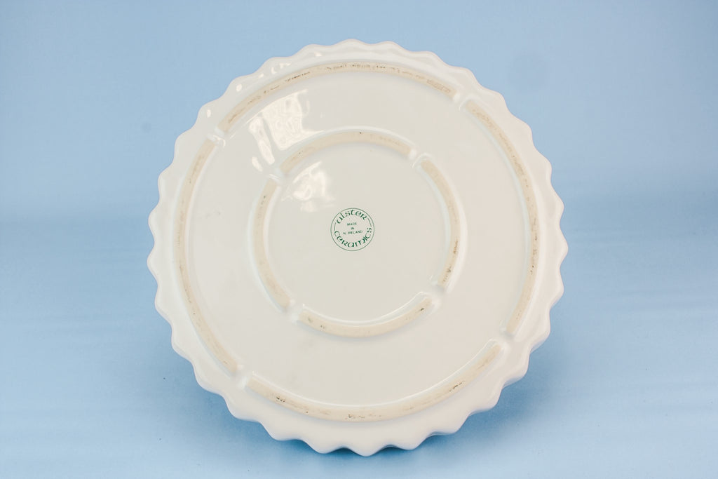 Retro pottery serving bowl