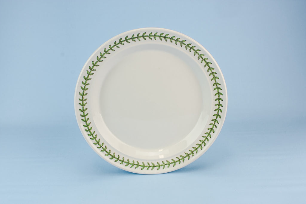 6 pottery dinner plates