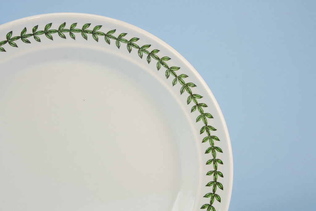 6 pottery dinner plates
