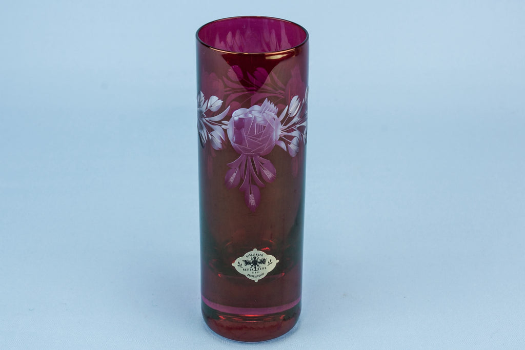 Small glass vase