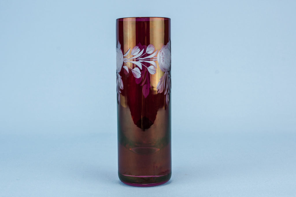 Small glass vase