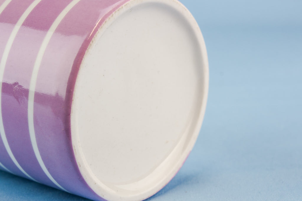 Pink bone china teacup